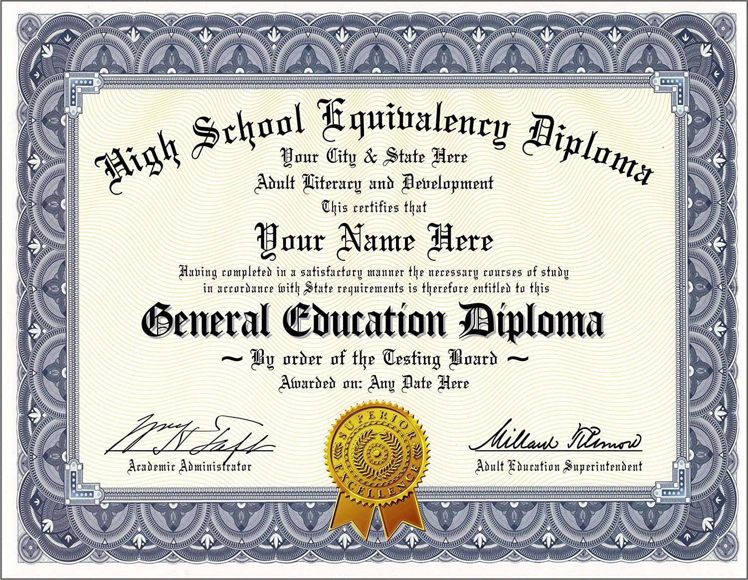 hse certificate image